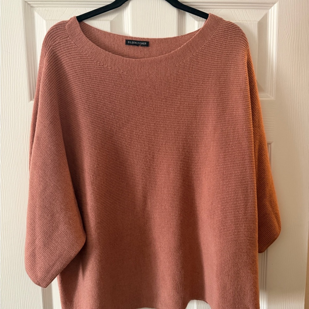 Eileen Fisher Women's Dolman Sweater - light Rust